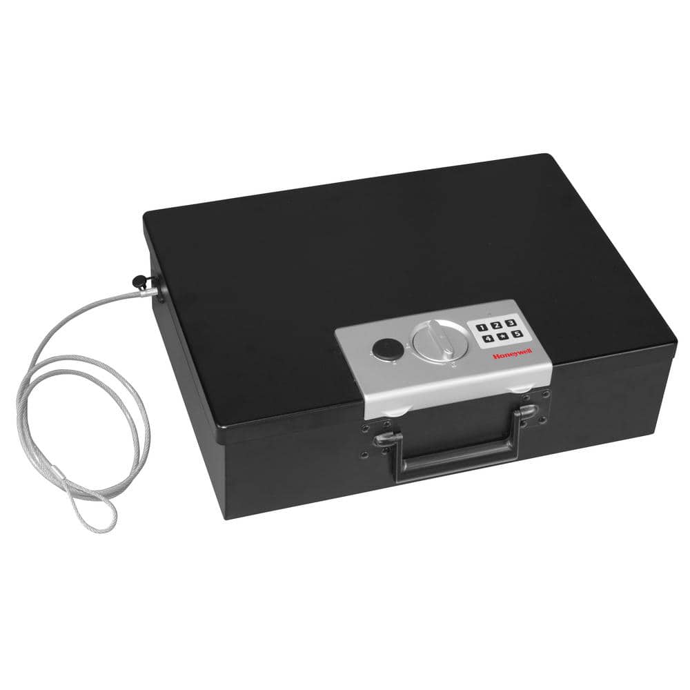 0.48 cu. ft. Fire Resistant Steel Laptop Security Box with Programmable Digital Lock - Hercitys
