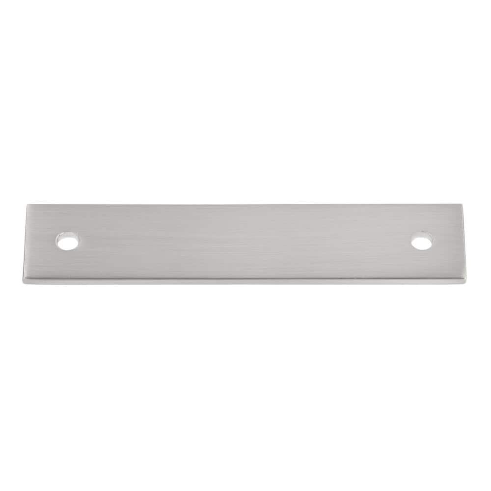 4-3/4 in. Squared Cabinet Backplate 3-3/4 in. Center to Center, 5342-96-SN - Hercitys