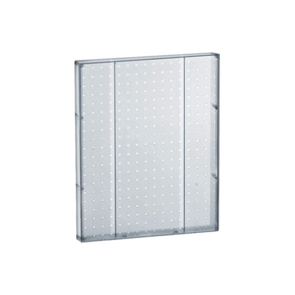 20.25 in H x 16 in W Pegboard Clear Styrene One Sided Panel (2-Pieces per Box) - Hercitys