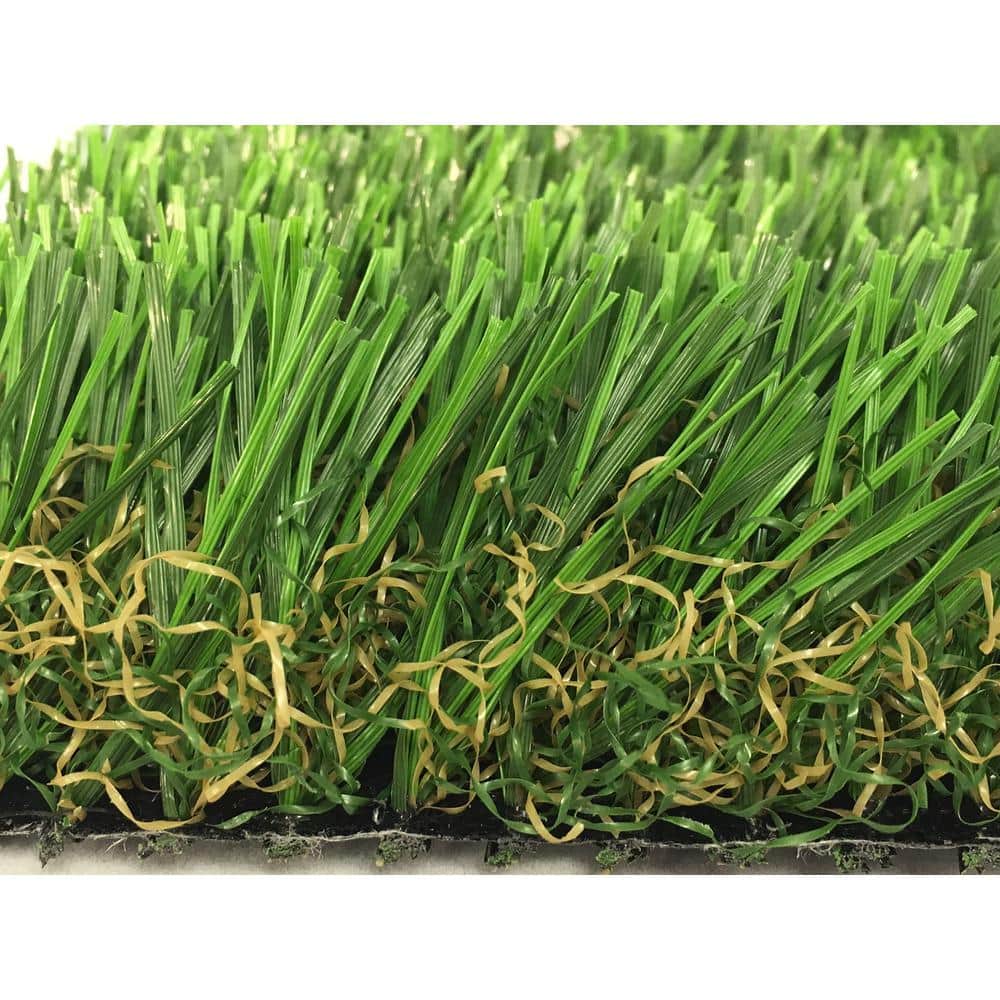3D-W Pro 80 Spring 15 ft. Wide x Cut to Length Green Artificial Grass Carpet - Hercitys