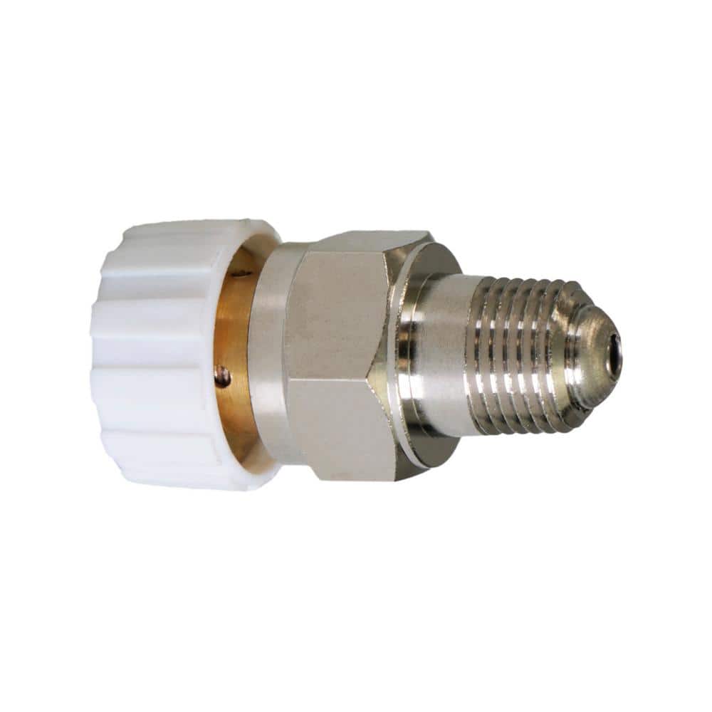 1/8 in. MIP Automatic Air Vent Valve with Plastic Knob Heat Regulator Valve in Chrome Plated Steel - Hercitys