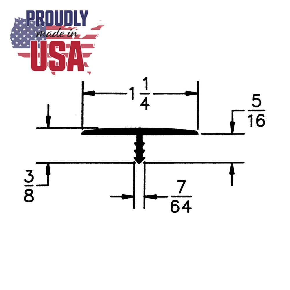 1-1/4 in. Yellow Flexible Polyethylene Center Barb Hobbyist Pack Bumper Tee Moulding Edging 12 ft. long Coil - Hercitys