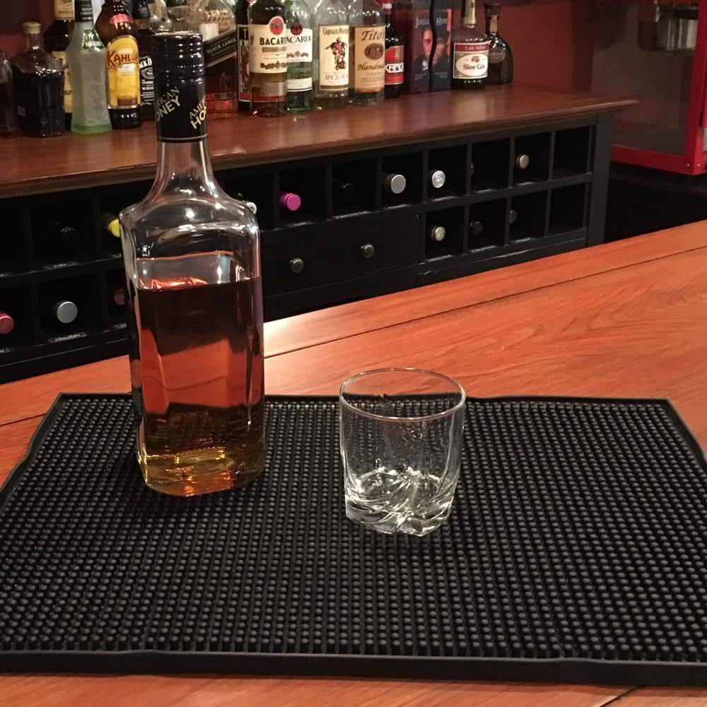 18 in. x 12 in. Rubber Service Spill Mat (2-Pack) - Hercitys