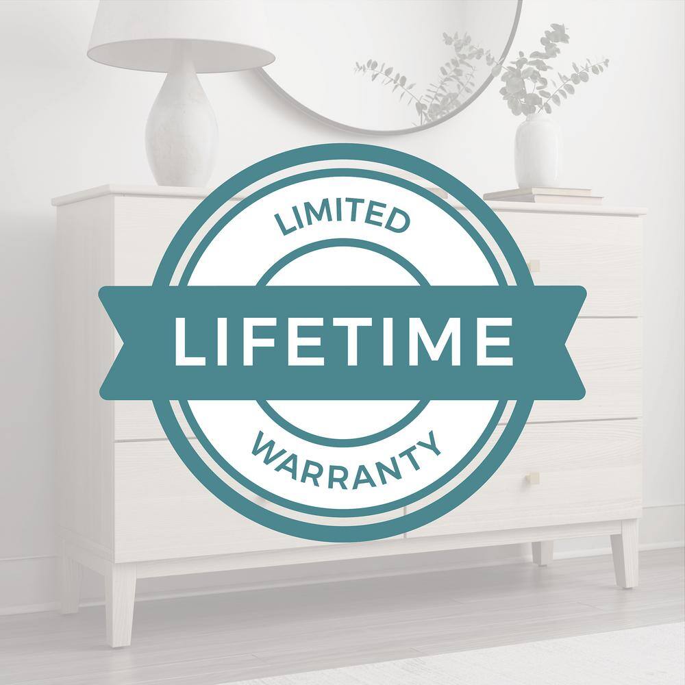 (10-Pack) Round Layered Backplate 5-1/16 in. (128 mm) Modern Satin Nickel Cabinet Handle Drawer Bar Pulls - Hercitys