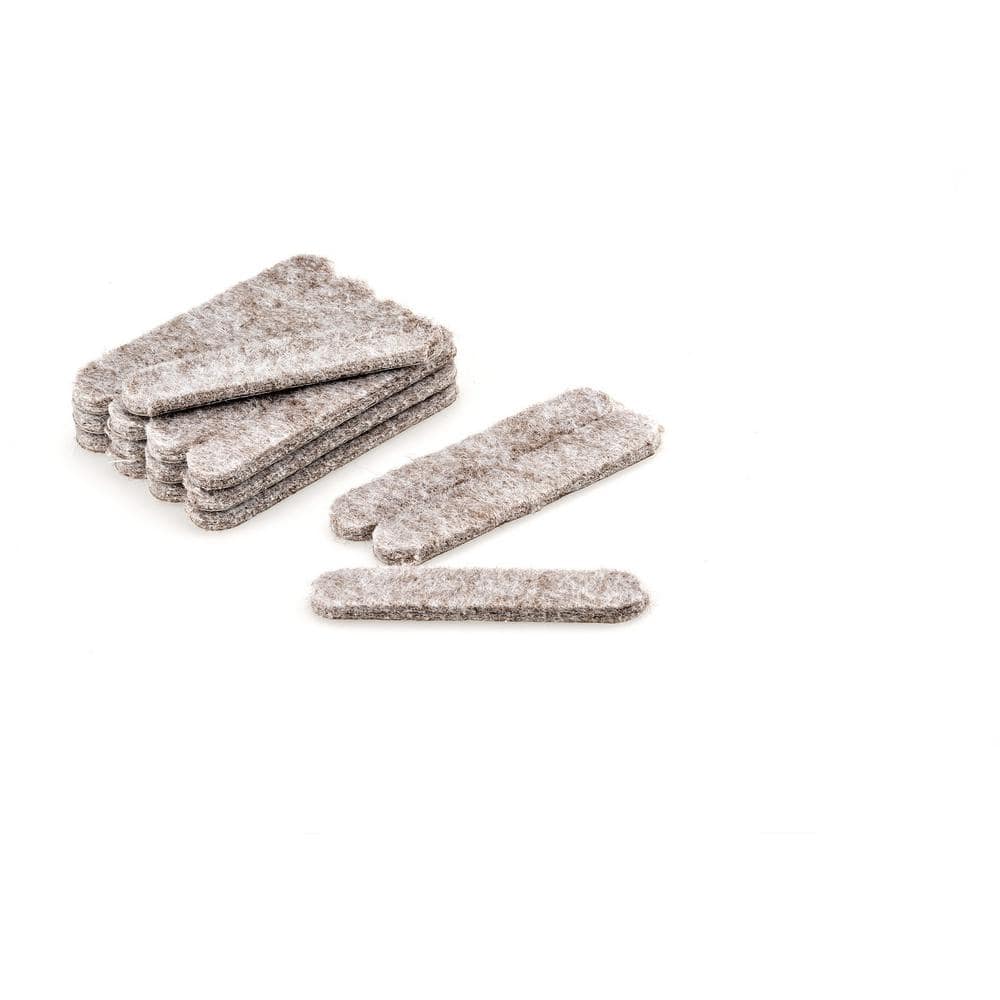 (100-Pack) 2-5/8 in. Self-adhesive Felt Pads - Hercitys