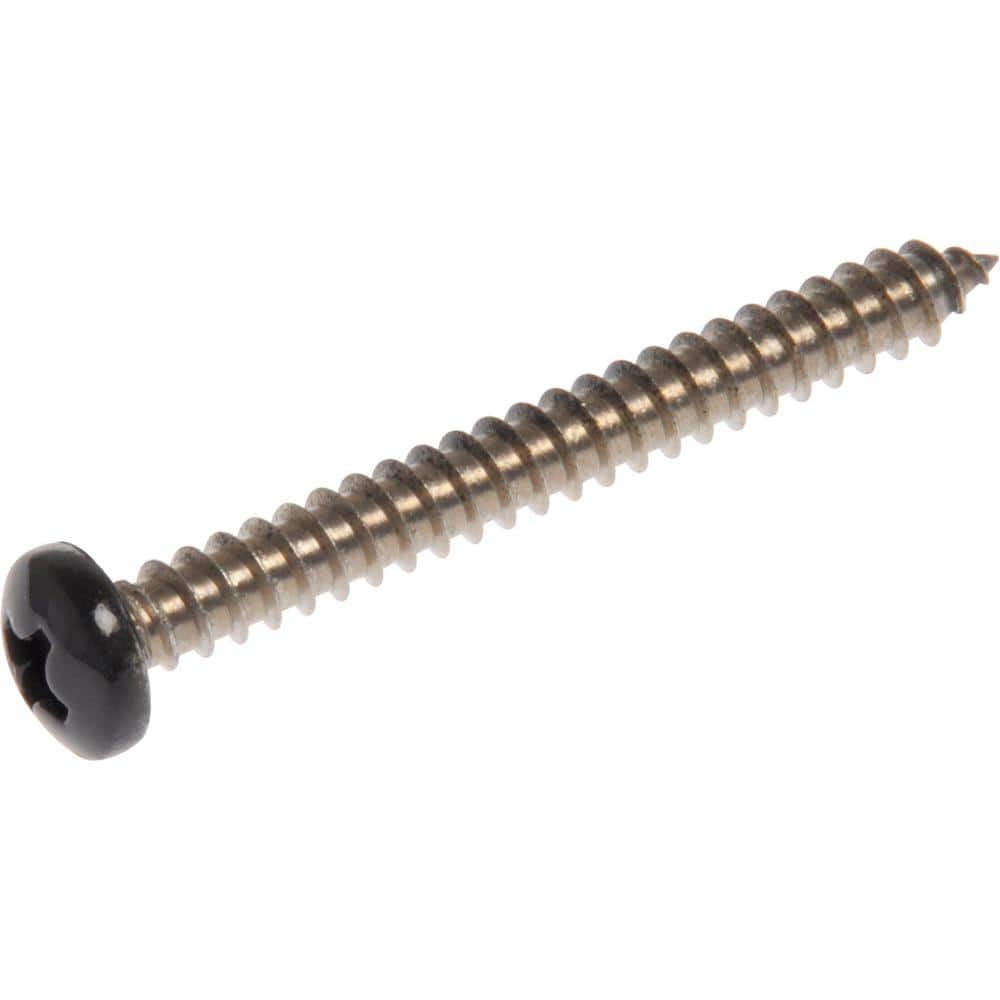 #10 2-1/2 in. Phillips Pan-Head Sheet Metal Screws (15-Pack) - Hercitys
