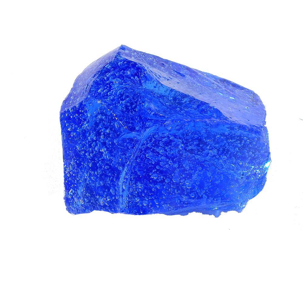 0.36 cu. ft. 2 in. to 4 in. Bahama Blend Multi-Colored Landscape Recycled Glass- 20 lbs. Bag - Hercitys