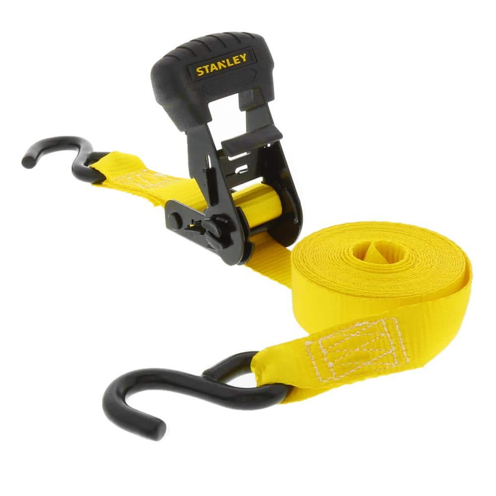 1.25 in. x 16 ft. / 3000 lbs. Break Strength Ratchet Straps (2-Pack) - Hercitys