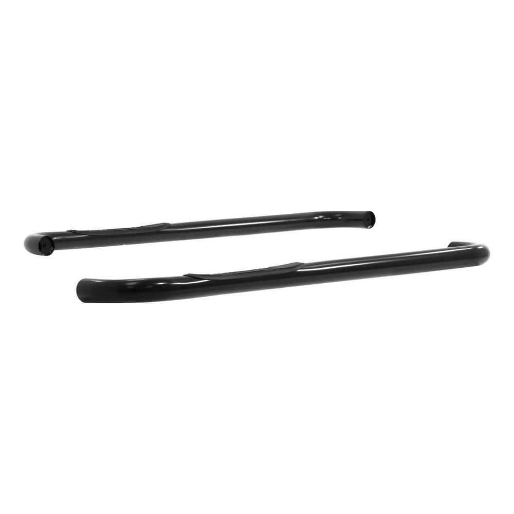 3-Inch Round Black Steel Nerf Bars, No-Drill, Select Dodge Dakota - Hercitys
