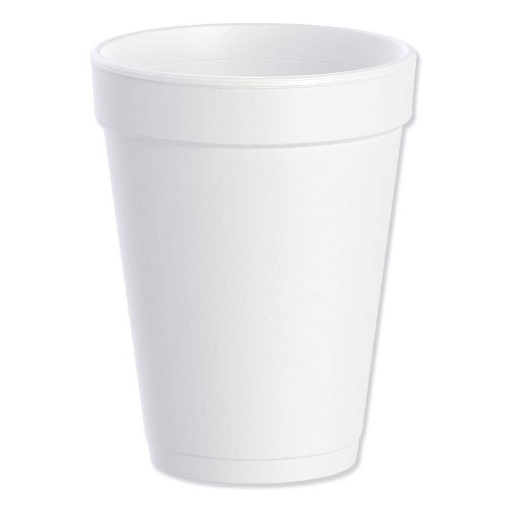 14 oz. White Disposable Foam Cups (1,000/Carton) - Hercitys
