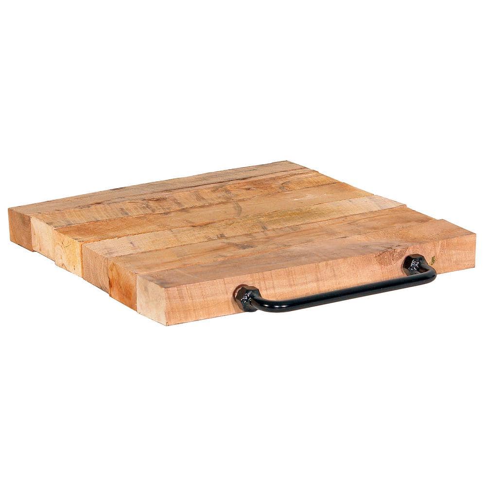 18 in. x 18 in. x 2 in. Hardwood Outrigger Pad - Hercitys