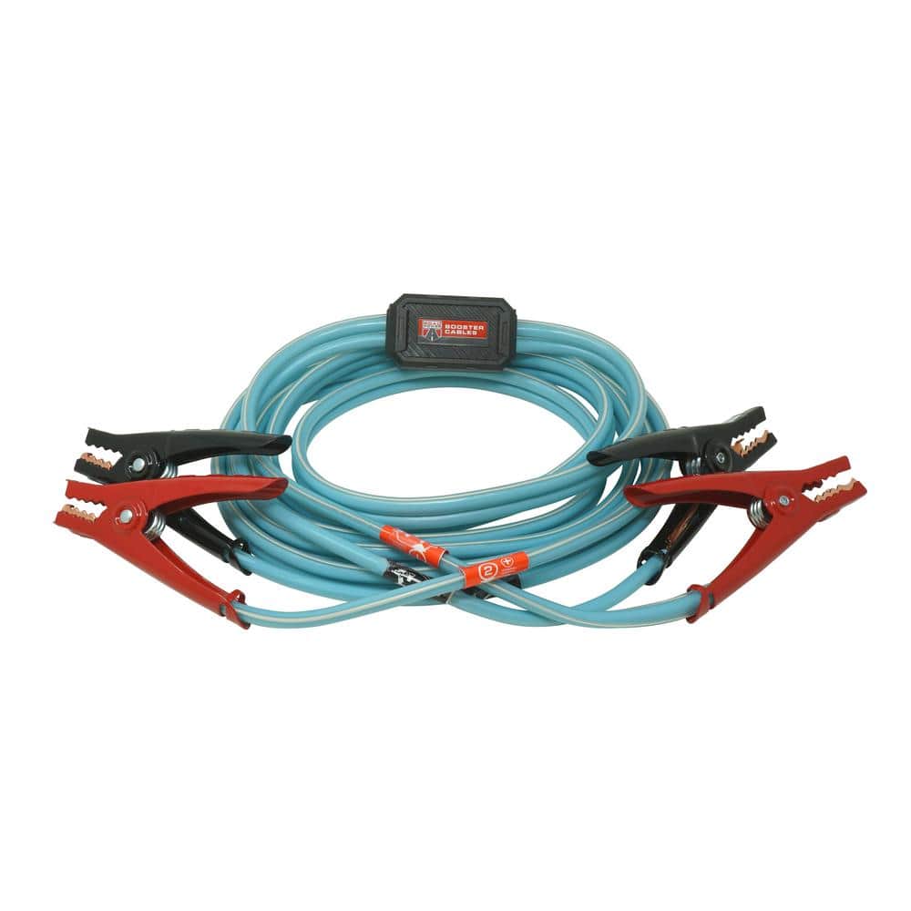 12 ft. 8-Gauge 145 Amp Blue Cables - Hercitys