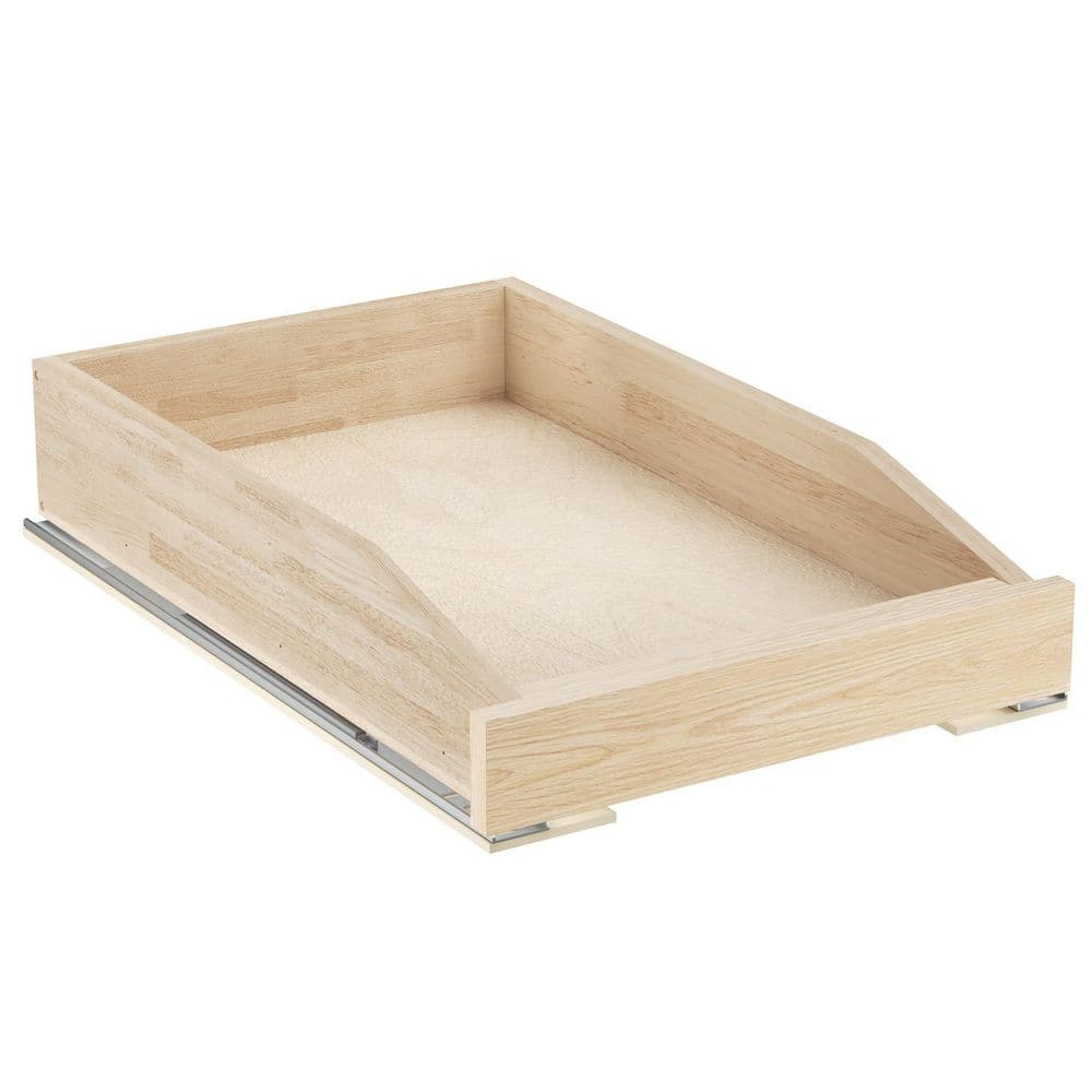 13.5 in. Wood Cabinet Pull Out Drawer with Soft Close - Hercitys