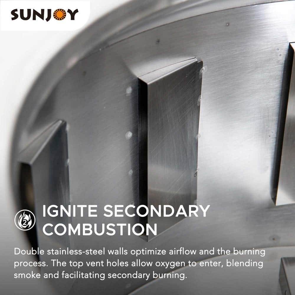 26 in. Lawrence V.1B Hexagonal Low Smoke Firepit - Hercitys