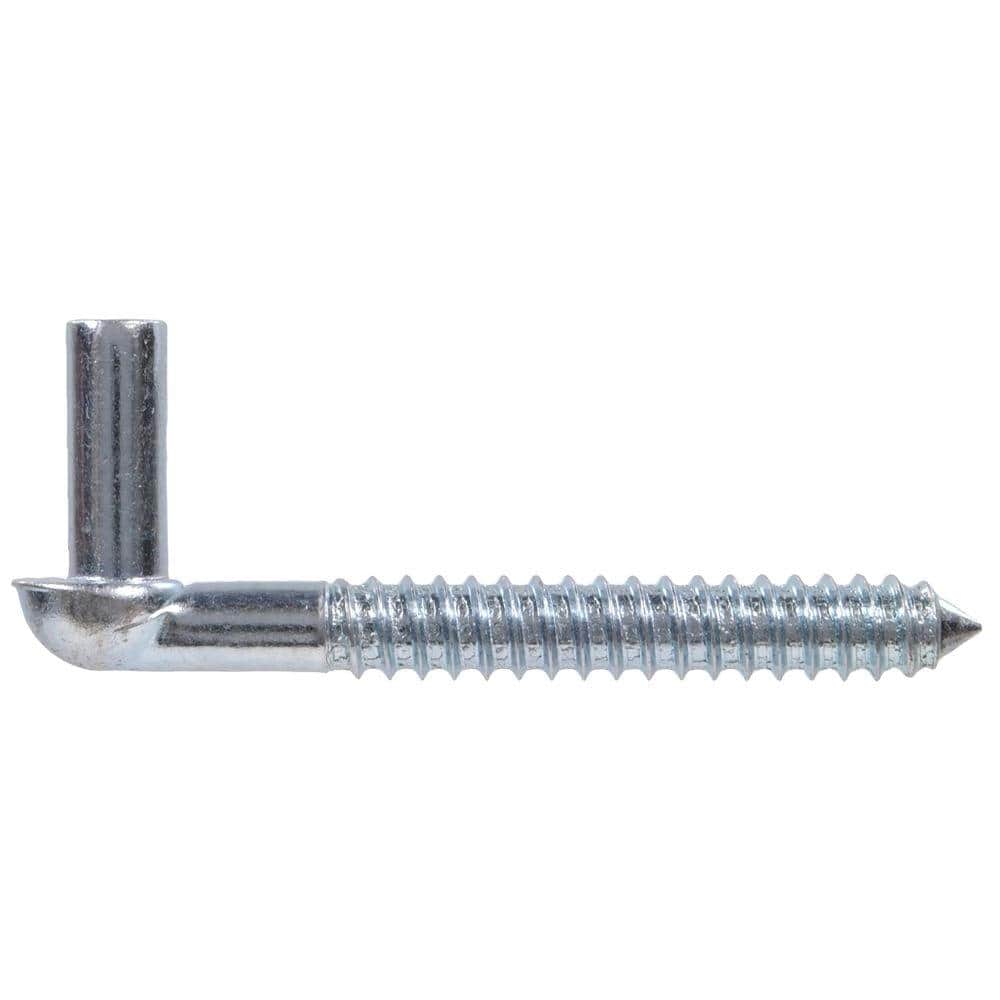 1/2 x 4 in. Gate Screw Hook in Zinc-Plated (5-Pack) - Hercitys