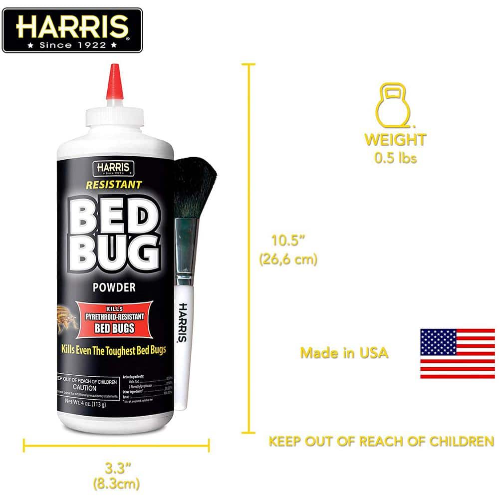 4 oz. Ready to Use Resistant Bed Bug Killer for Indoors - Hercitys
