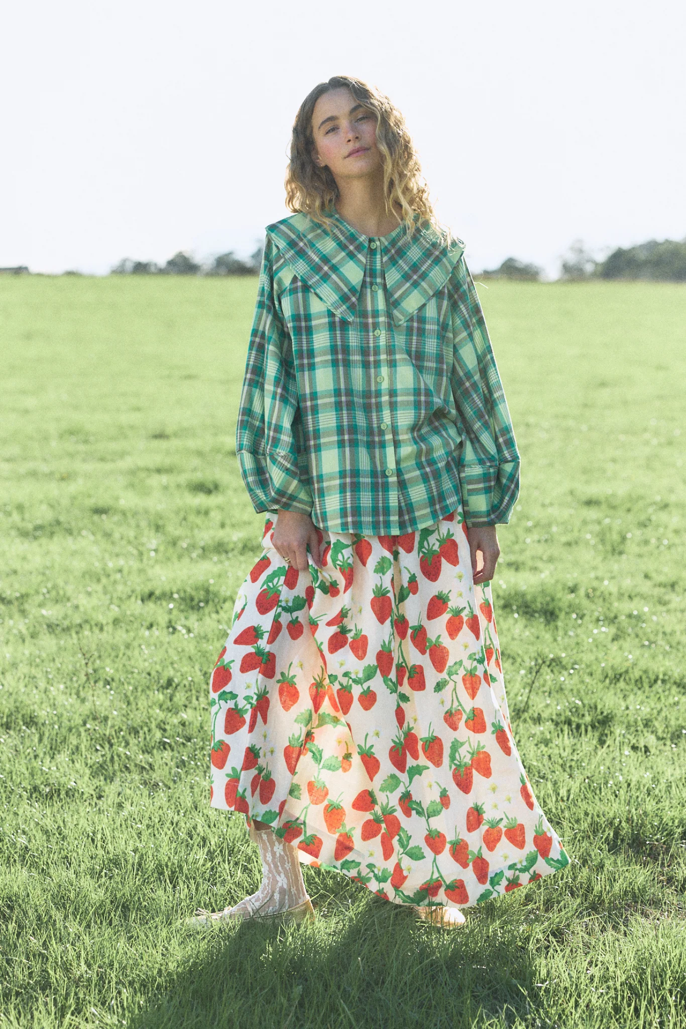 DOLCE SKIRT - STRAWBERRY - Hercitys