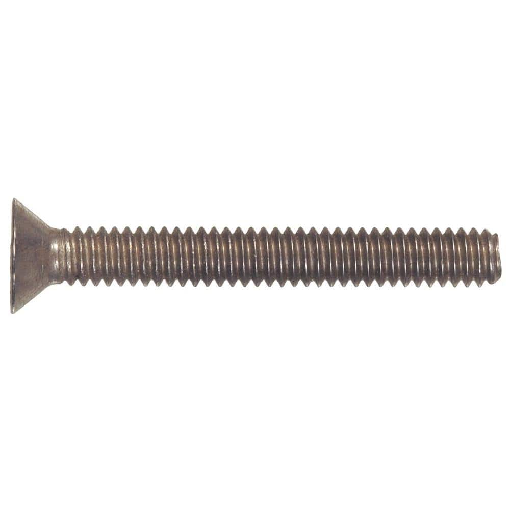 1/4 in. -20 x 2 in. Phillips Flat-Head Machine Screws (12-Pack) - Hercitys
