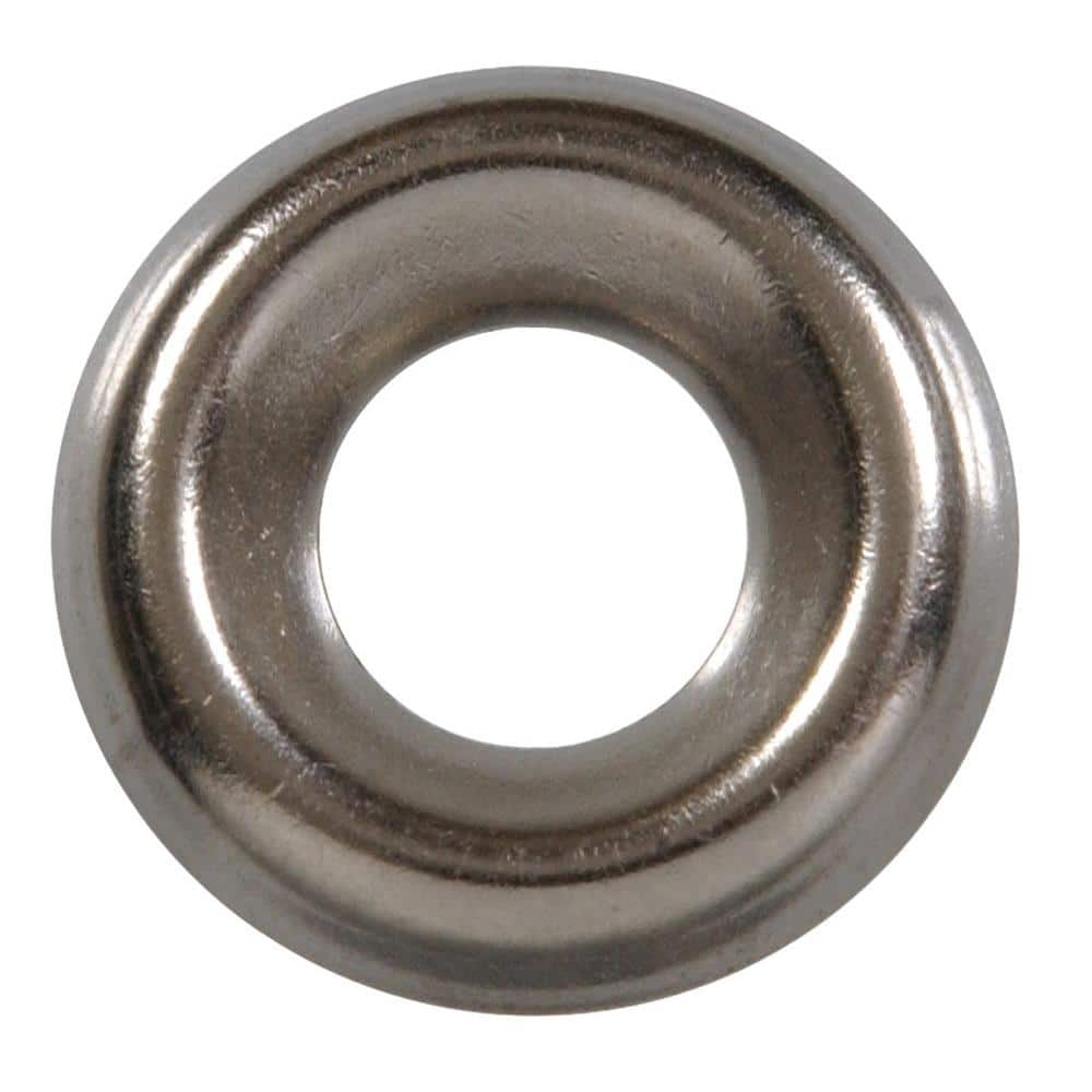 #8 Stainless Steel Finish Washer (8-Pack) - Hercitys