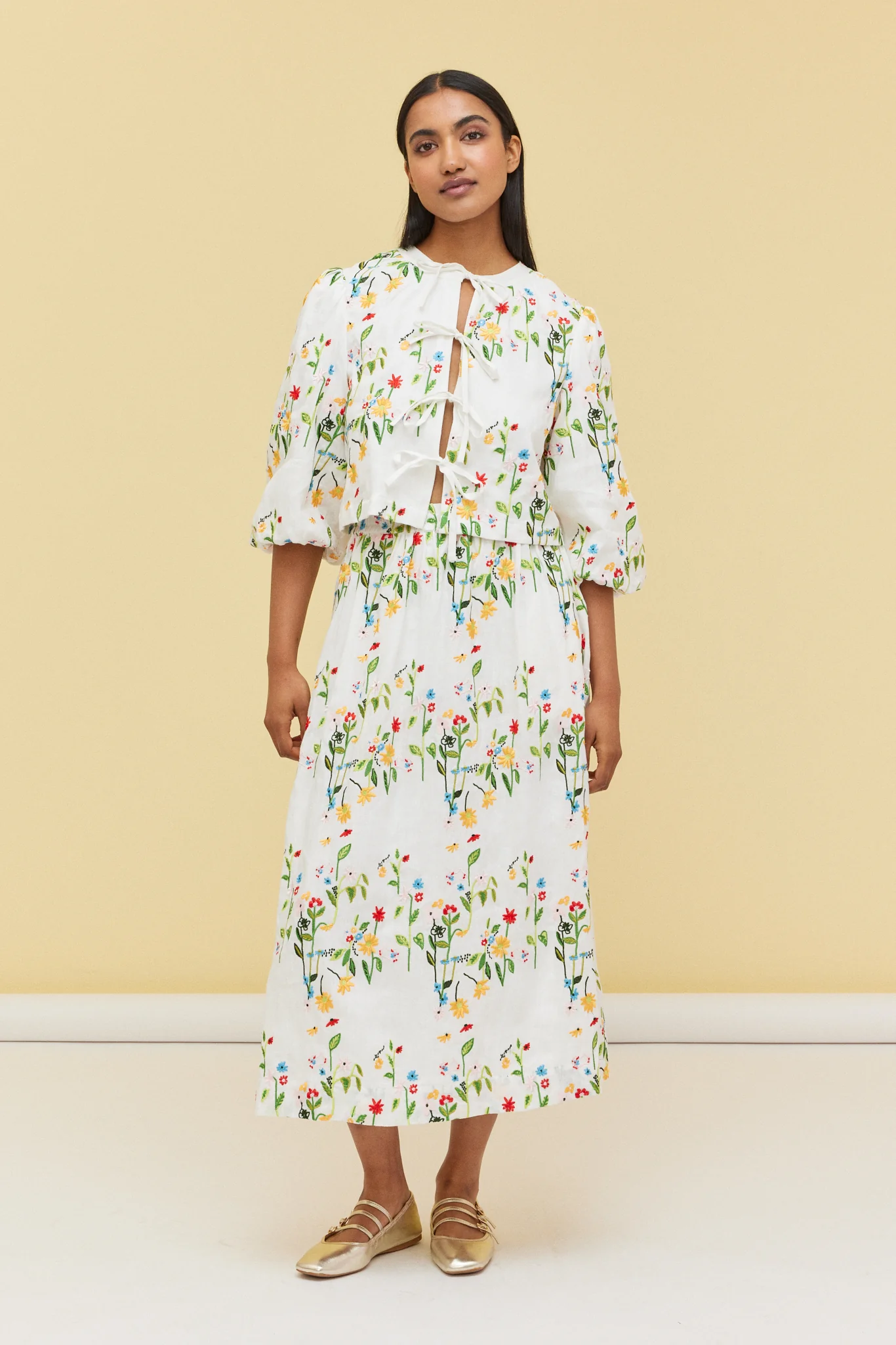 GIA SKIRT - GARDEN - Hercitys