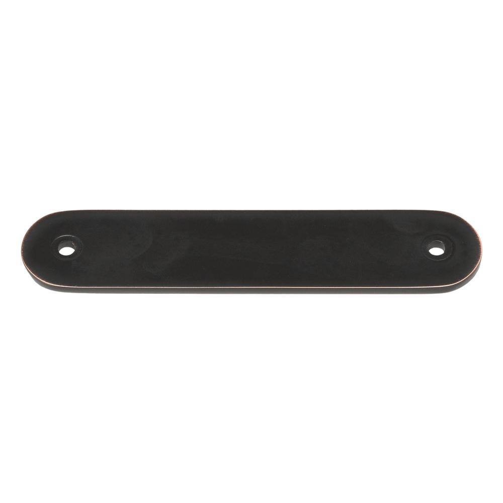 4-3/4 in. Rounded Cabinet Backplate 3-3/4 in. Center to Center, 5343-96-ORB - Hercitys
