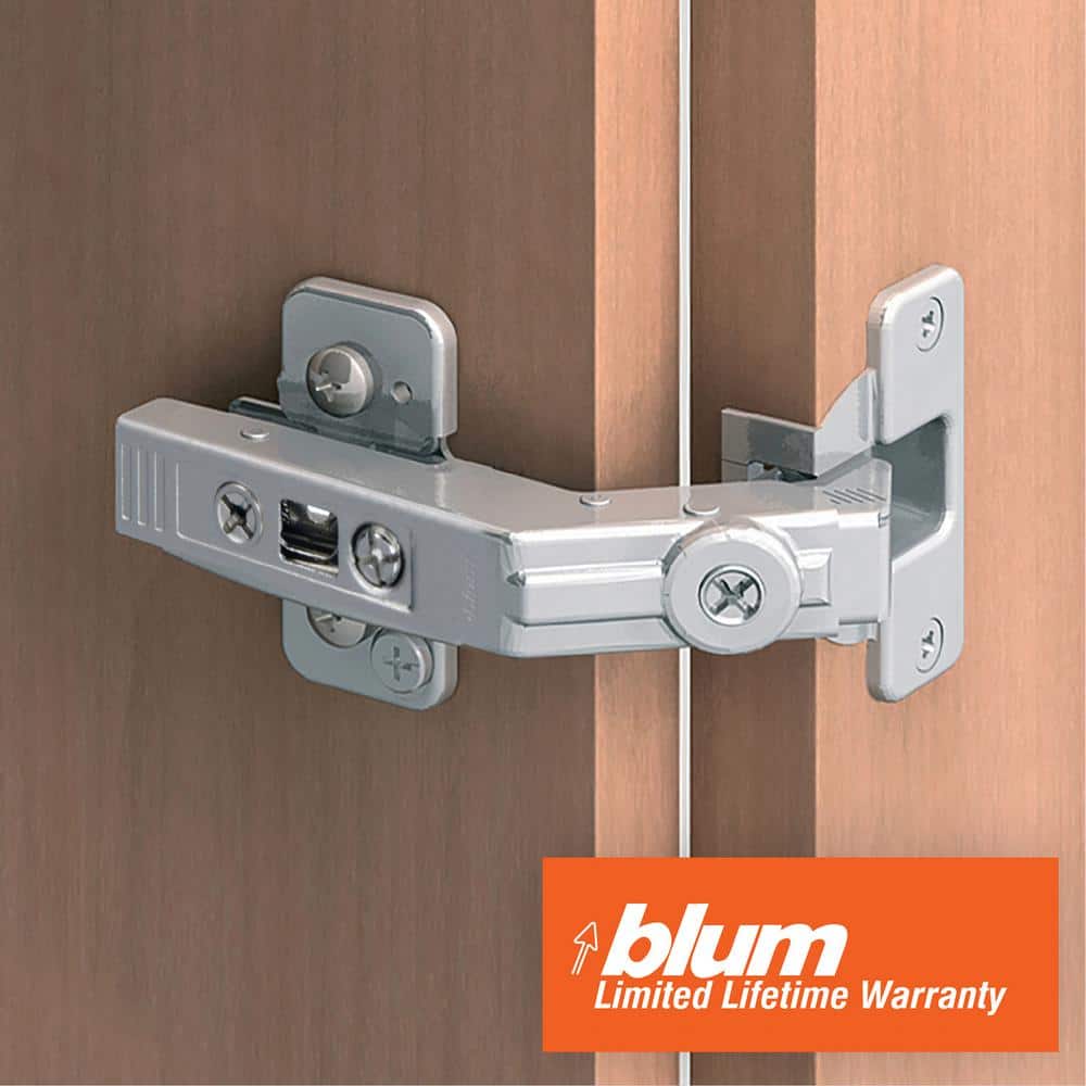 (2-Pack) Clip Top Series 35 mm Spring Closing for Frameless Cabinet Bi-Fold Corner Hinge - Hercitys