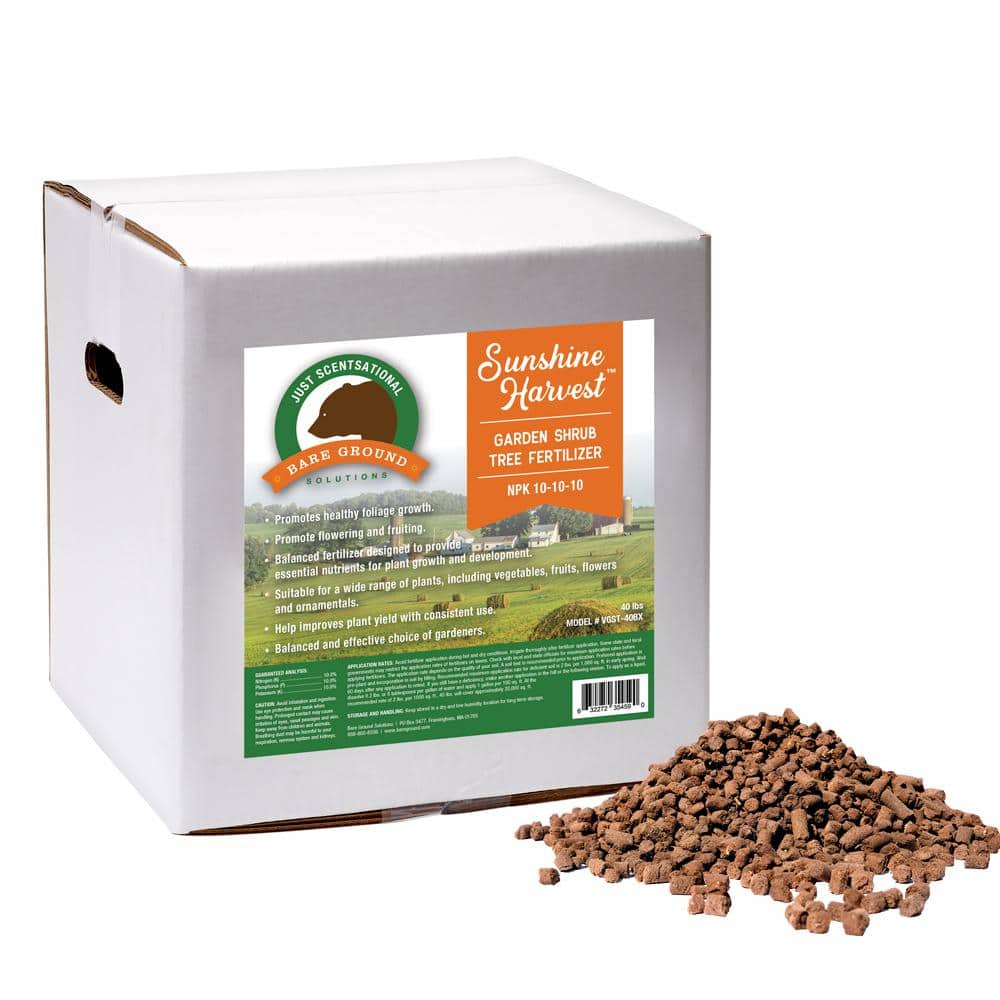 40 lbs. Box Shrub and Tree Fertilizer NPK 10-10-10 - Hercitys
