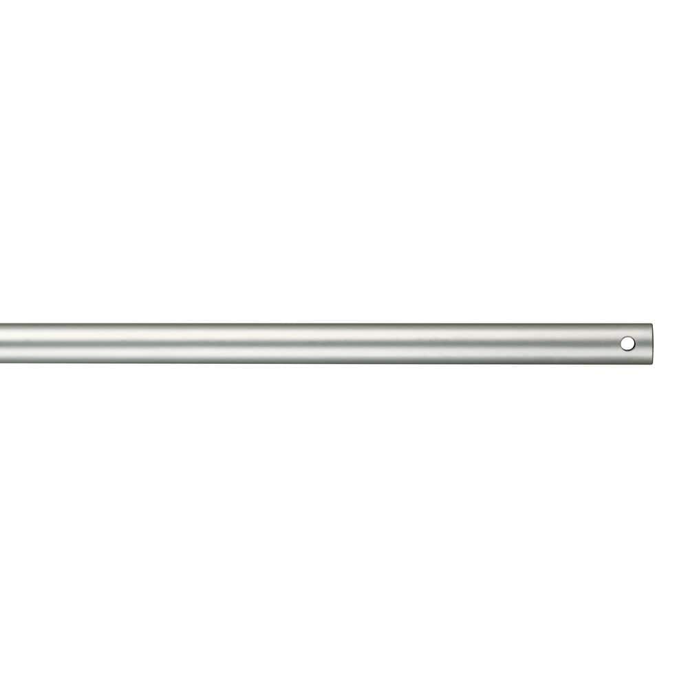 18 in. Satin Nickel Extension Downrod, 1/2 in. Inside Diameter - Hercitys