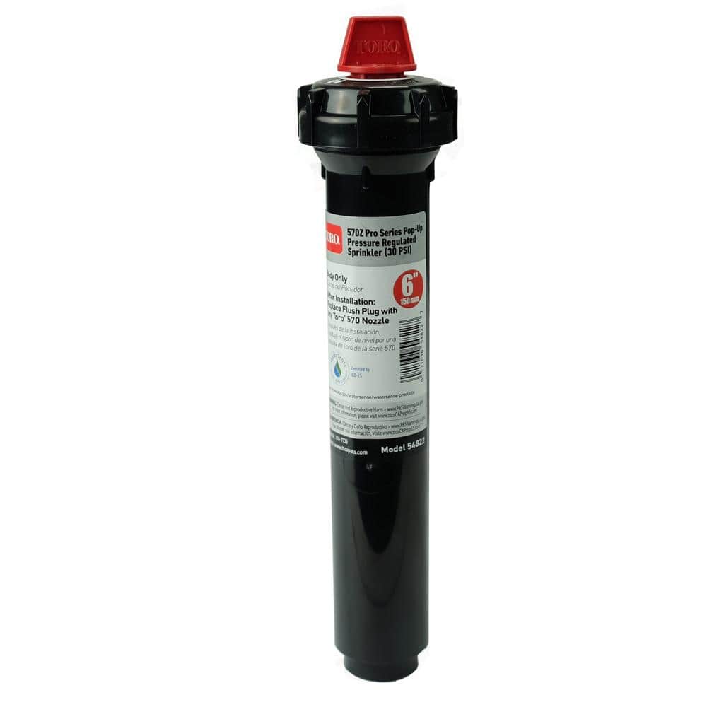 570Z Pro Series 6 in. Body Only Pop-Up Pressure-Regulated Sprinkler - Hercitys
