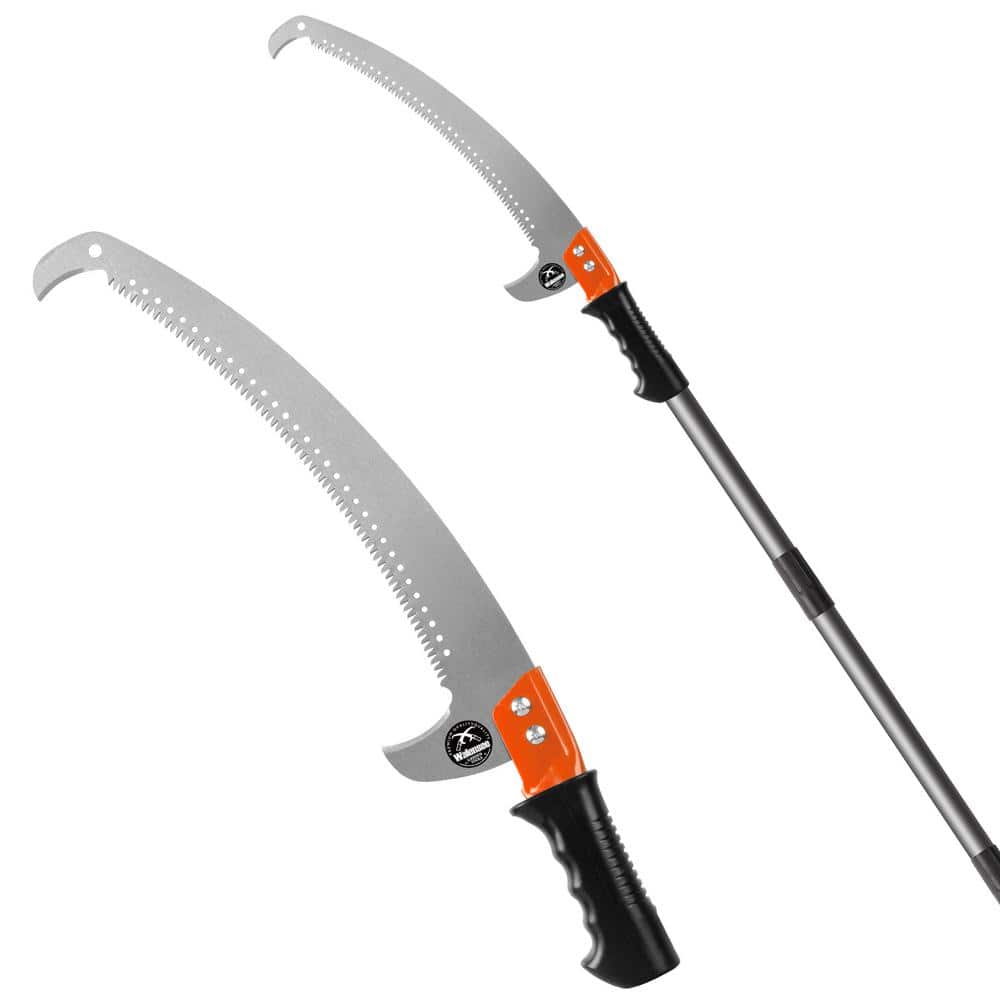 17 in. Steel Blade 10 ft. Pruning Saw - Hercitys