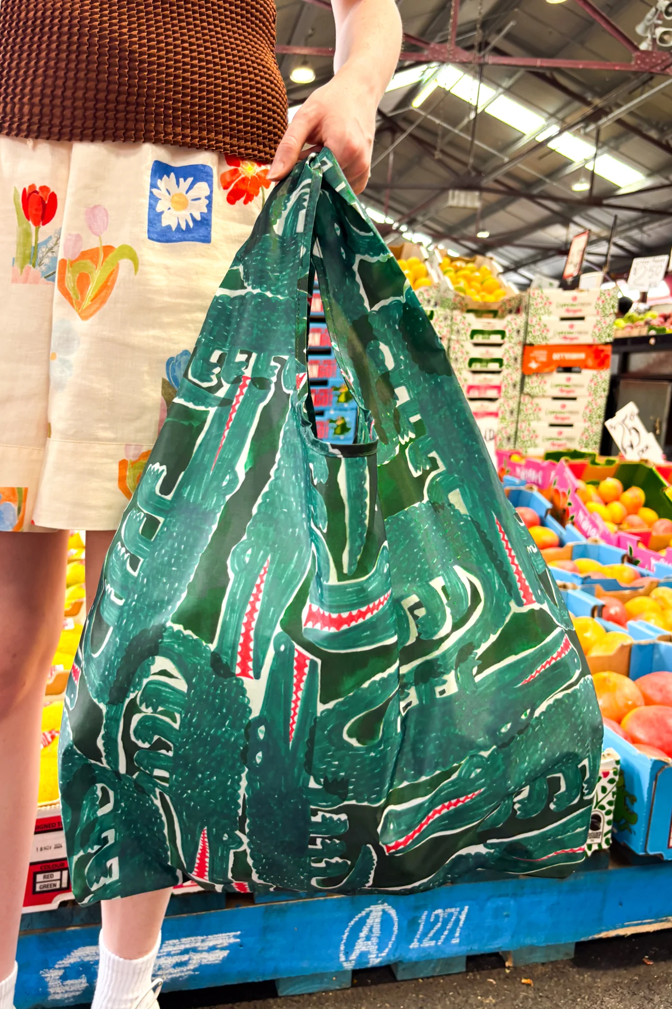 SHOPPING BAG - CROC - Hercitys