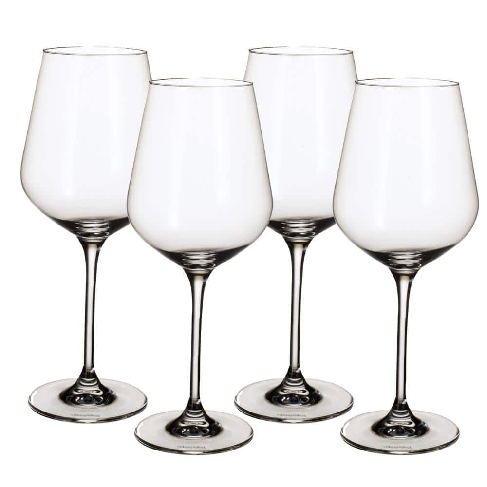23 oz. La Divina Burgundy Red Wine Glass Set (Set of 4) - Hercitys