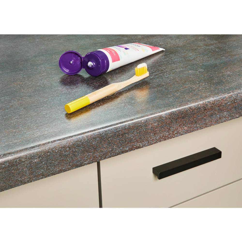 4 ft. x 8 ft. Laminate Sheet in Burnished Iron with Matte Finish - Hercitys