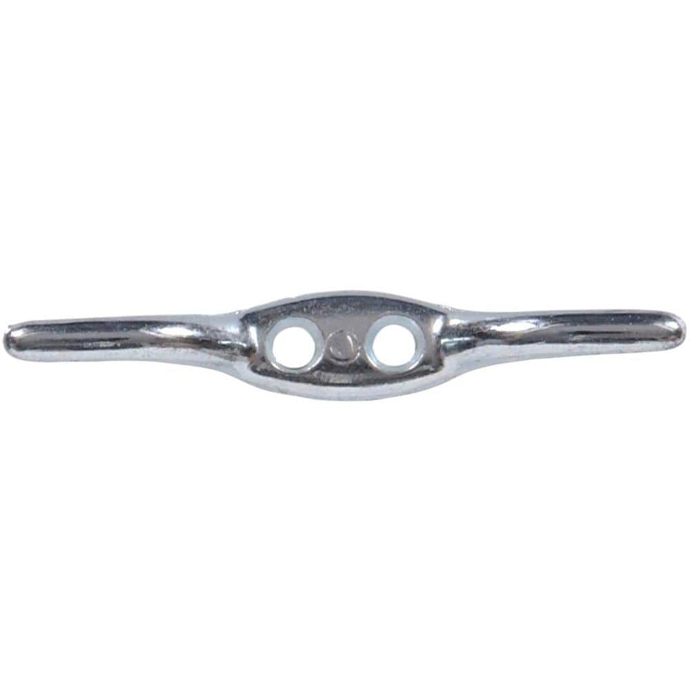 4-1/2 in. Rope Cleat in Nickel-Plated (10-Pack) - Hercitys