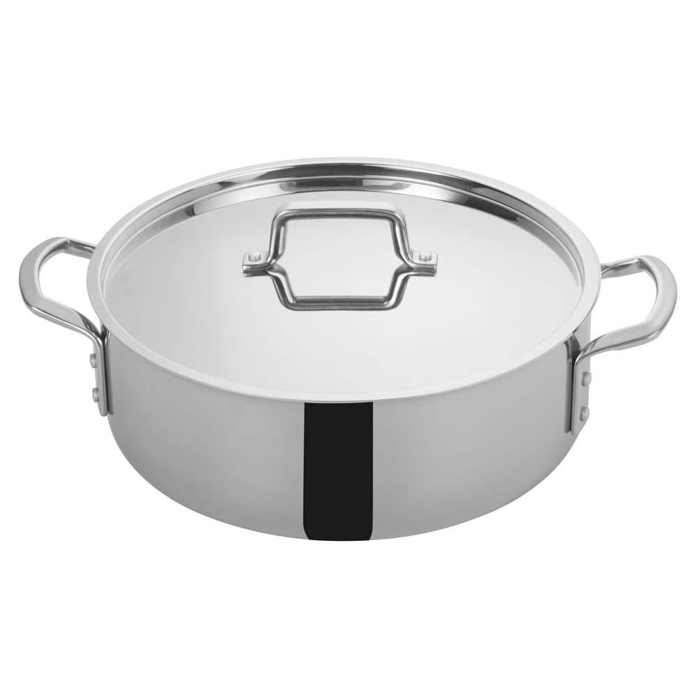 12 Qt. Stainless Steel Braises - Hercitys