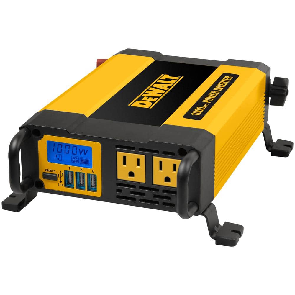 1000-Watt Portable Car Power Inverter with Triple USB Ports - Hercitys