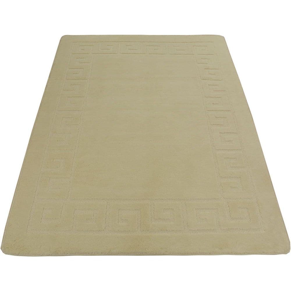 5 X 7 Ivory Meander Area Rug - Hercitys