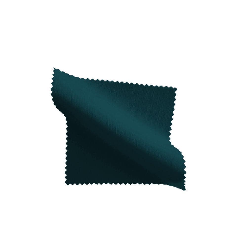 14 in. x 108 in. Dark Teal Polyester Poplin Table Runner - Hercitys