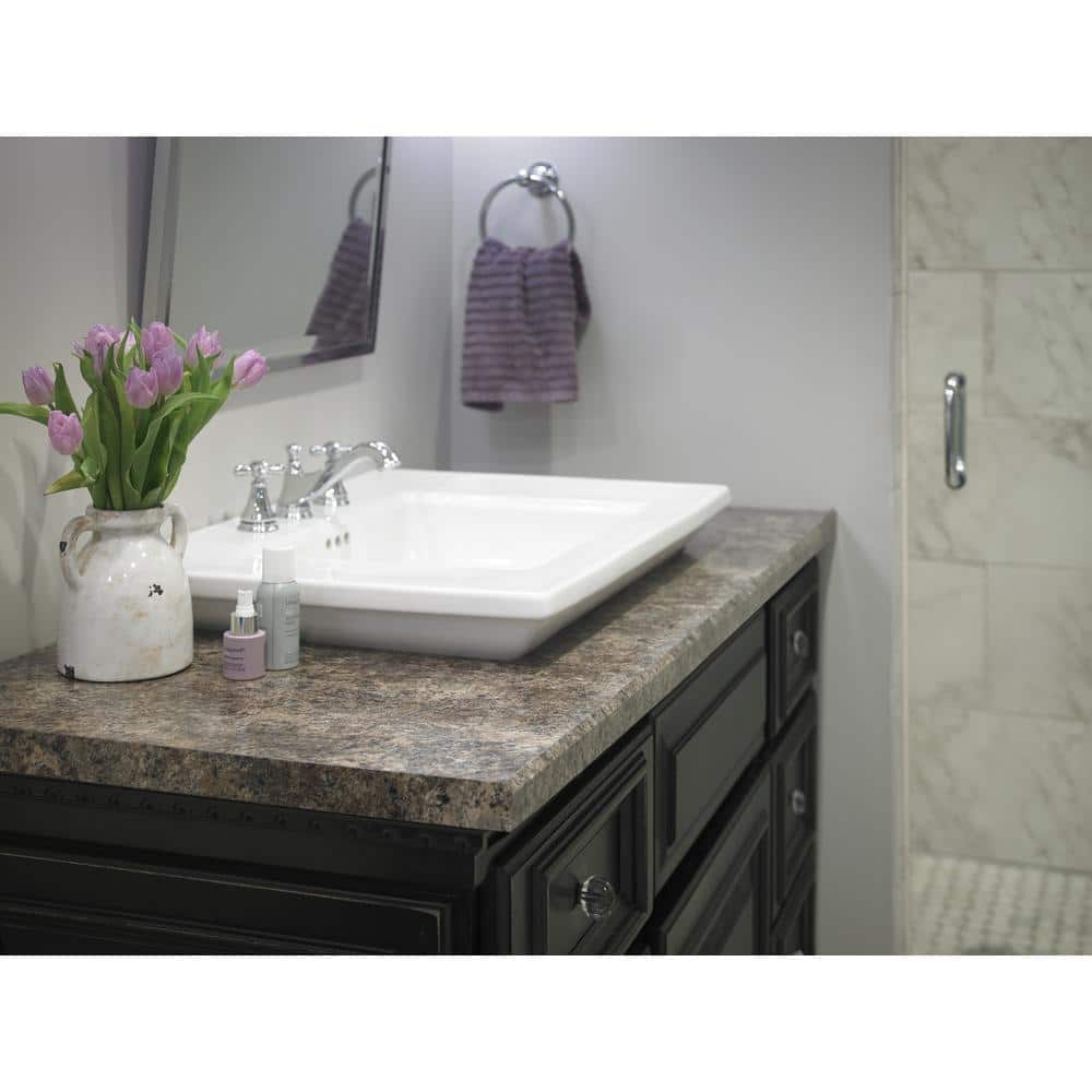 5 ft. x 12 ft. Laminate Sheet in Jamocha Granite with Matte Finish - Hercitys