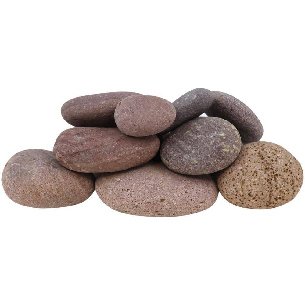 0.25 cu. ft. 20 lbs. 1 in. to 3 in. Rosa Beach Pebbles - Hercitys