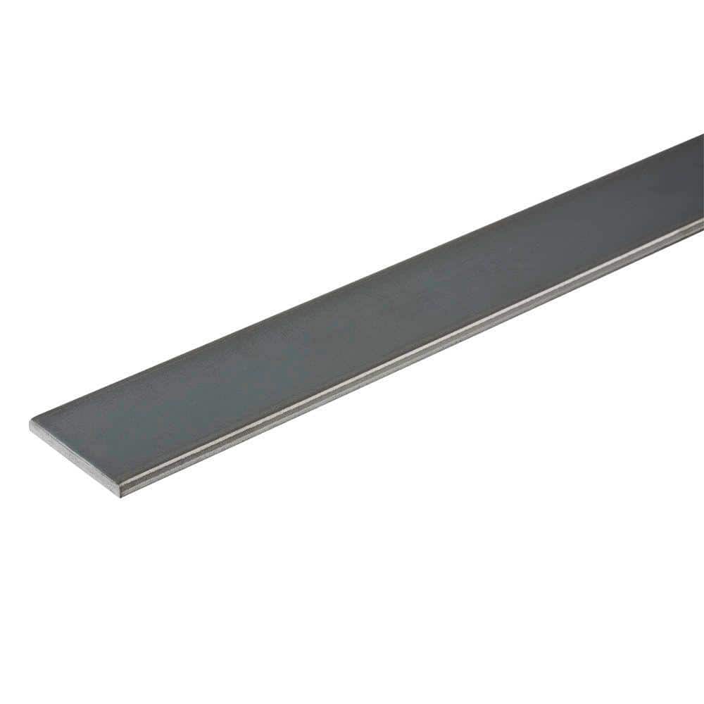 1 in. x 3 ft. – 1/4 in. Thick Plain Steel Flat Bar - Hercitys
