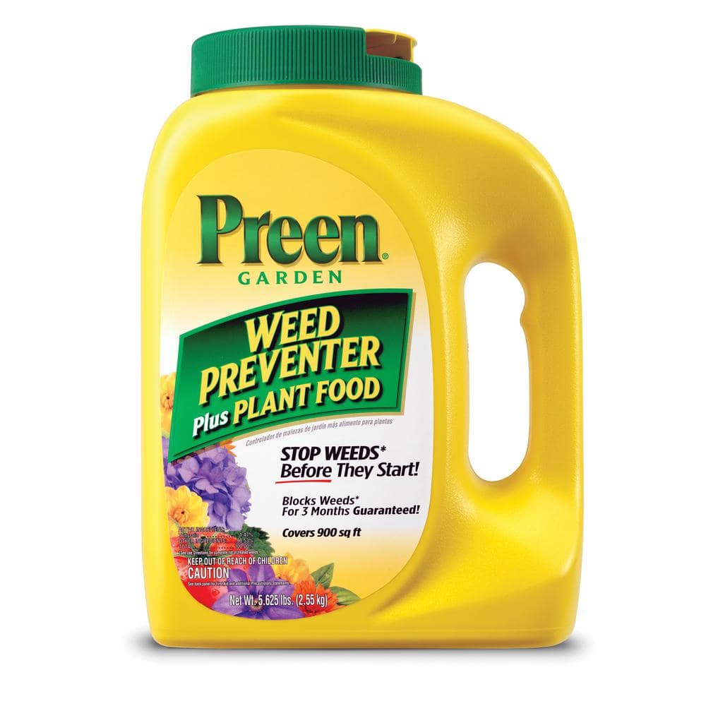5.625 lbs. Garden Weed Preventer Plus Plant Food - Hercitys