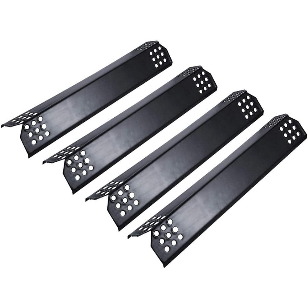 14.56 in. Porcelain Grill Heat Plate, Gas Grill Replacement Parts for BBQ Gas Grill (4-Pack) - Hercitys