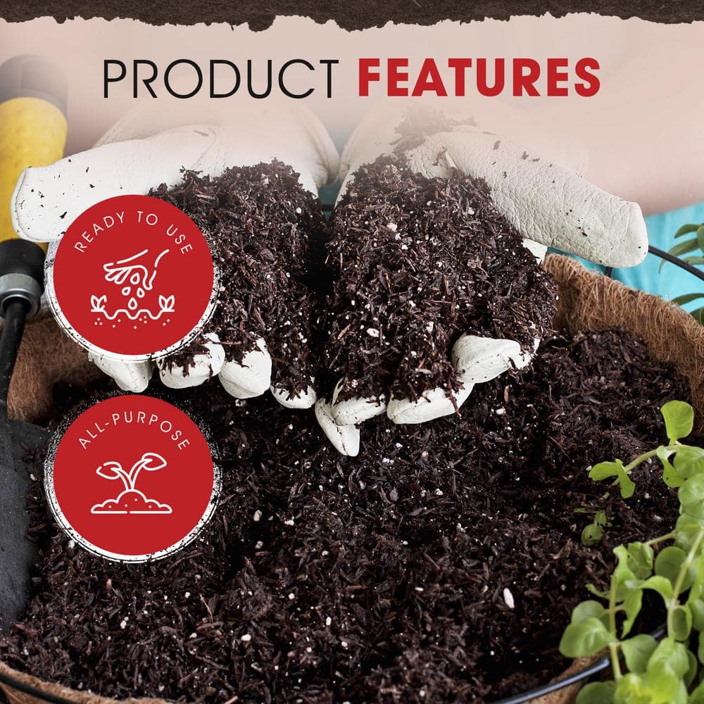 40 lbs. Garden Magic Organic Planting Potting Soil Bag (2-Pack) - Hercitys