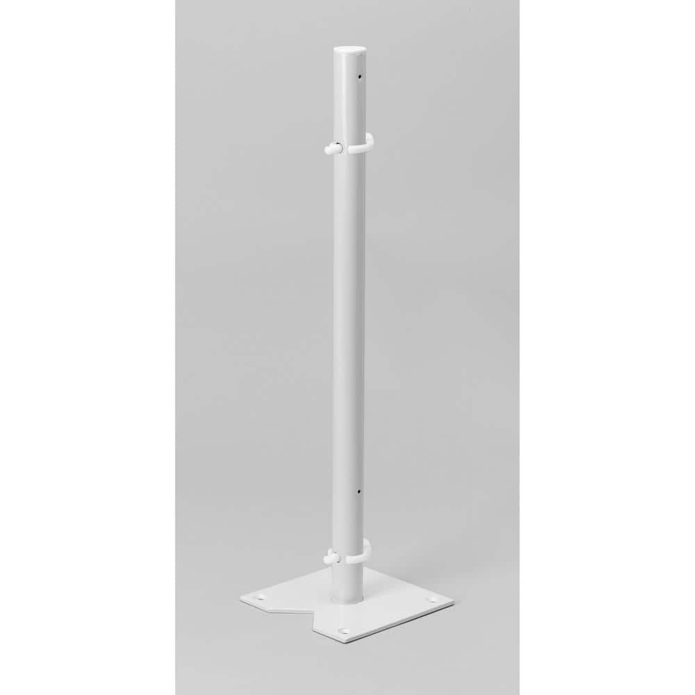 32 in. Almond Polymer Full Circle Lazy Susans 2-Shelf - Hercitys