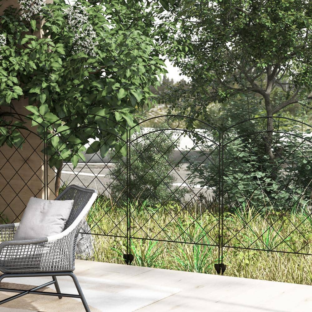 1.4 in. Steel Garden Fence - Hercitys