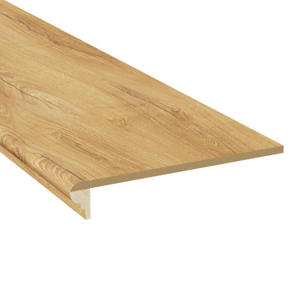 0.375 in. x 11.5 in. x 48 in. Laminate Marigold Oak No Return Retread - Hercitys