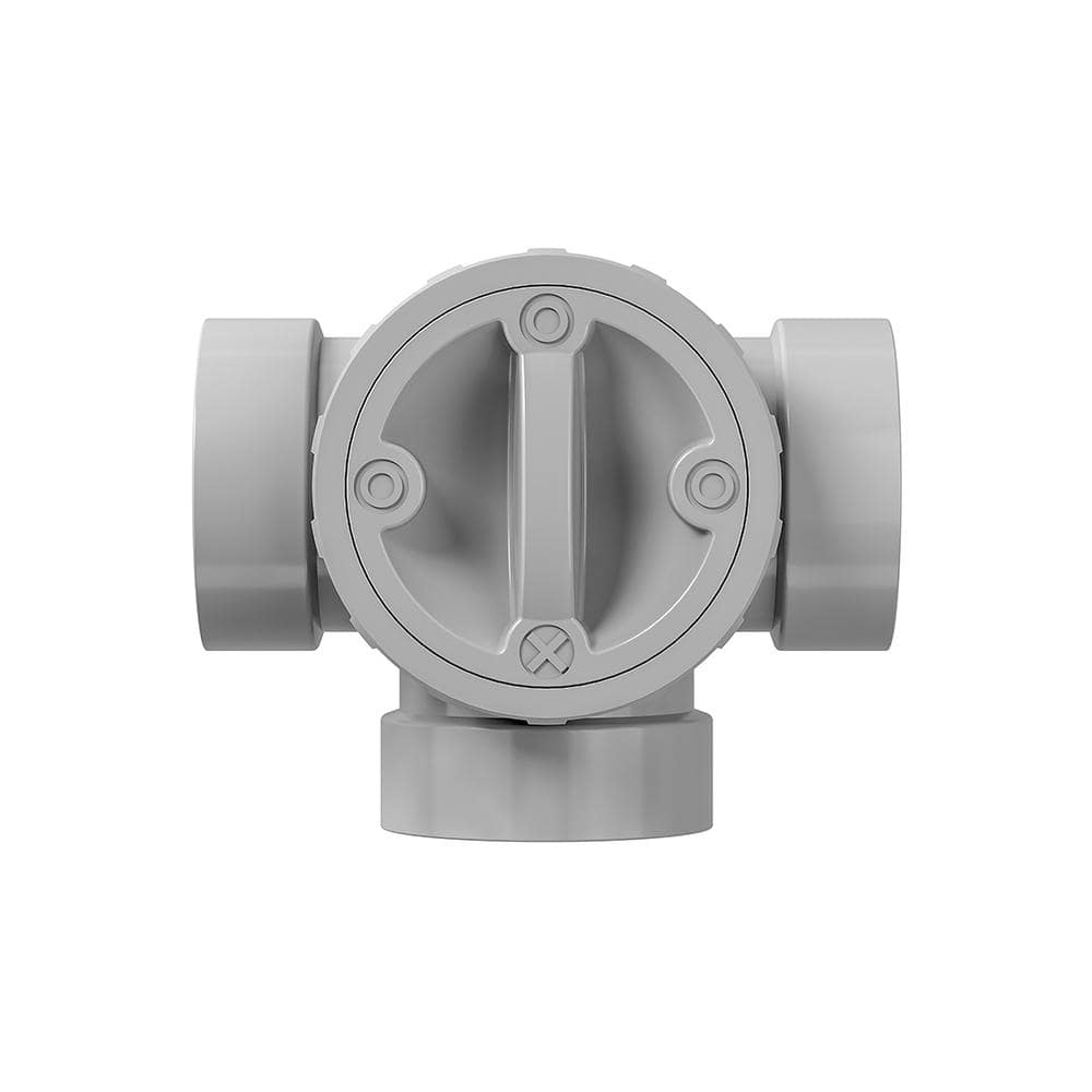 3-Way Water Diverter 4 in. - Hercitys