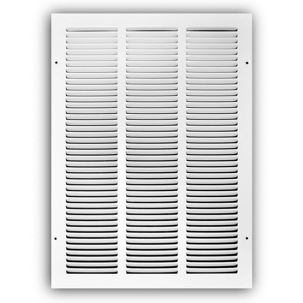 14 in. x 20 in. Steel Return Air Grille in White - Hercitys