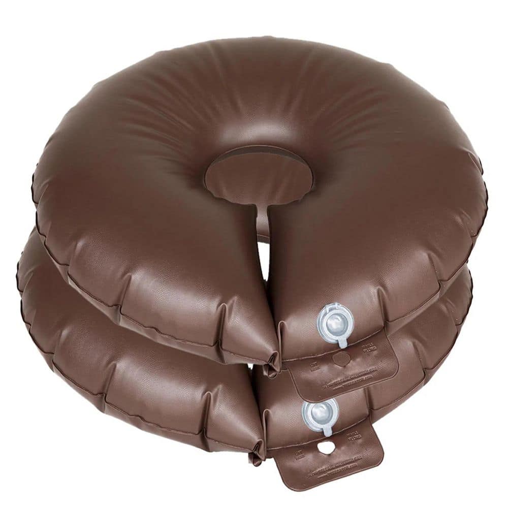 15 gal. Strong PVC Ring Tree Watering Bag for Slow Release Drip Tree Irrigation with Heavy Duty Locking Zipper (2-Pack) - Hercitys